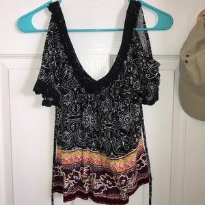 PAC sun off shoulder top